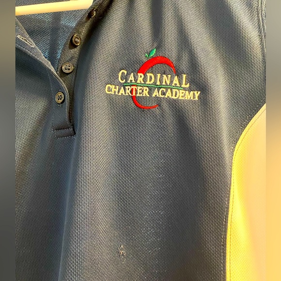 Cardinal Charter Academy 🍎 Ladies’ Polo Shirt - Size Small - Picture 2 of 4